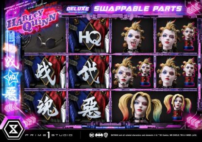 Batman Ultimate Premium Masterline Series Statue Cyberpunk Harley Quinn Deluxe Version 60 cm – Bild 3