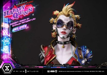 Batman Ultimate Premium Masterline Series Statue Cyberpunk Harley Quinn Deluxe Bonus Version 60 cm – Bild 15
