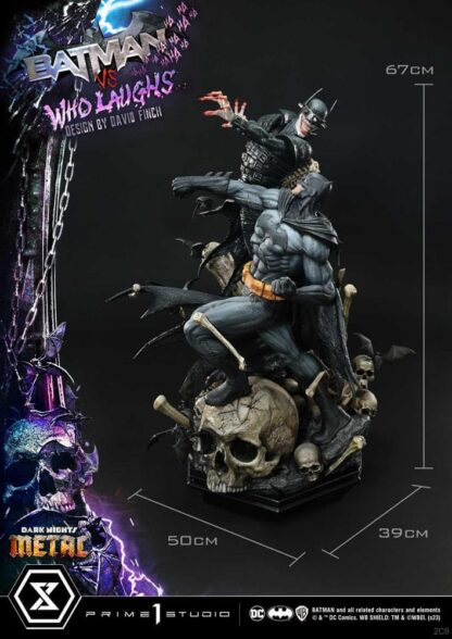 Dark Nights: Metal Ultimate Premium Masterline Series Statue 1/4 Batman VS Batman Who Laughs 67 cm – Bild 5