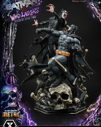 Dark Nights: Metal Ultimate Premium Masterline Series Statue 1/4 Batman VS Batman Who Laughs Deluxe Version 67 cm
