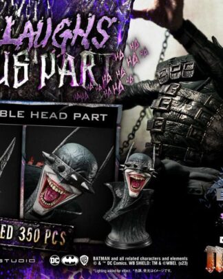 Dark Nights: Metal Ultimate Premium Masterline Series Statue 1/4 Batman VS Batman Who Laughs Deluxe Bonus Version 67 cm