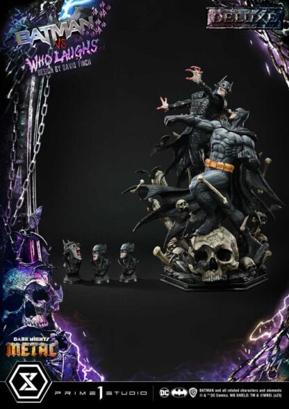 Dark Nights: Metal Ultimate Premium Masterline Series Statue 1/4 Batman VS Batman Who Laughs Deluxe Bonus Version 67 cm – Bild 3