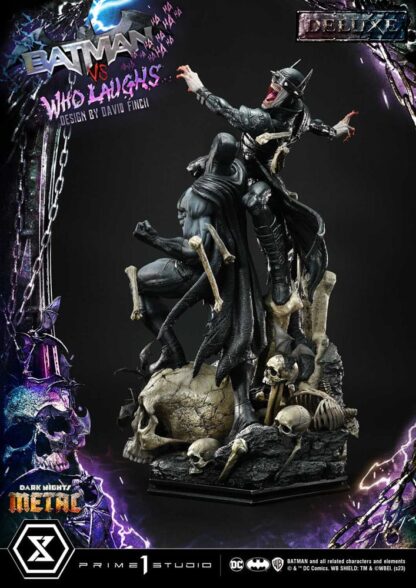 Dark Nights: Metal Ultimate Premium Masterline Series Statue 1/4 Batman VS Batman Who Laughs Deluxe Bonus Version 67 cm – Bild 5