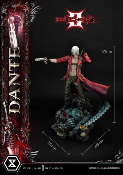 Devil May Cry 3 Ultimate Premium Masterline Series Statue 1/4 Dante Deluxe Bonus Version 67 cm – Bild 7