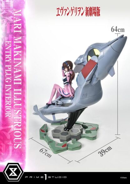 Rebuild of Evangelion Ultimate Premium Masterline Series Statue 1/4 Mari Makinami Illustrious Normal Ver. 64 cm – Bild 3