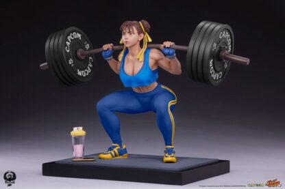 Street Fighter Premier Series Statue 1/4 Chun-Li Powerlifting (Alpha Edition) 37 cm – Bild 8