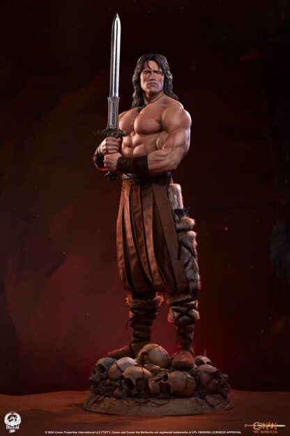 Conan der Barbar Elite Series Statue 1/2 Conan 116 cm – Bild 5