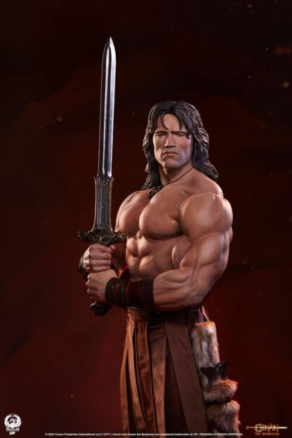 Conan der Barbar Elite Series Statue 1/2 Conan 116 cm – Bild 6