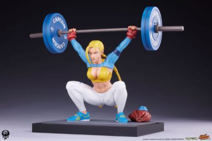 Street Fighter Premier Series Statue 1/4 Cammy: Powerlifting Alpha 41 cm – Bild 5