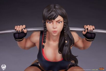 Street Fighter Premier Series Statue 1/4 Chun-Li Powerlifting (Battle Edition) 37 cm – Bild 9
