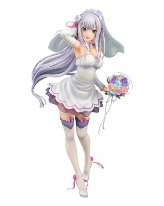 Re:ZERO -Starting Life in Another World- PVC Statue 1/7 Emilia Wedding Ver. 25 cm