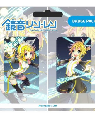 Hatsune Miku Ansteck-Buttons Doppelpack Set C