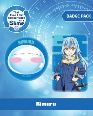 That Time I Got Reincarnated as a Slime Ansteck-Buttons Doppelpack Rimuru