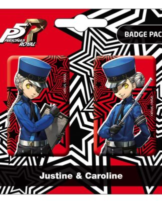 Persona 5 Royal Ansteck-Buttons Doppelpack Justine & Caroline