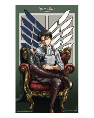 Attack on Titan Textil-Poster Levi 70 x 120 cm