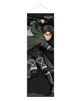 Attack on Titan Slim Wandrolle Levi 30 x 90 cm
