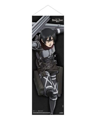 Attack on Titan: The Final Season Slim Wandrolle Mikasa Ackermann 30 x 90 cm