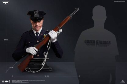 The Dark Knight Büste 1/1 The Joker (Police Uniform) 87 cm – Bild 25