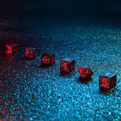 Cyberpunk Würfel Set Night City Essential (6) – Bild 5