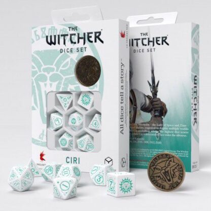 The Witcher Würfel Set Ciri The Law of Surprise (7) – Bild 3