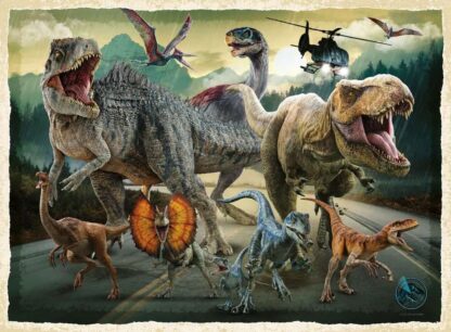 Jurassic World Kinderpuzzle XXL Das Leben findet einen Weg (200 Teile) – Bild 2