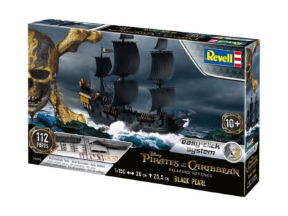 Pirates of the Caribbean Salazars Rache Easy-Click Modellbausatz 1/150 Black Pearl 26 cm – Bild 4