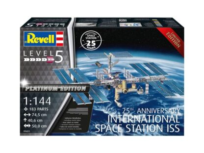 International Space Station ISS Modellbausatz 1/144 25th Anniversary Platinum Edition 74 cm – Bild 16