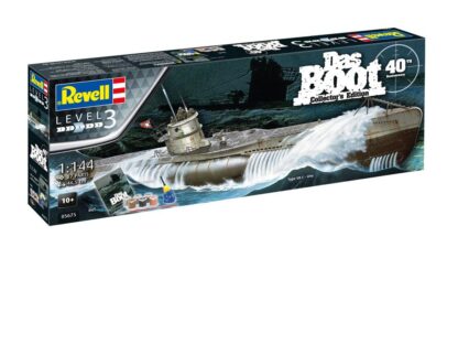 Das Boot Modellbausatz Geschenk-Set 1/144 U-Boot U96 Typ VII C 40th Anniversary 46 cm – Bild 3