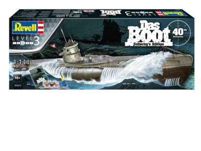 Das Boot Modellbausatz Geschenk-Set 1/144 U-Boot U96 Typ VII C 40th Anniversary 46 cm – Bild 4