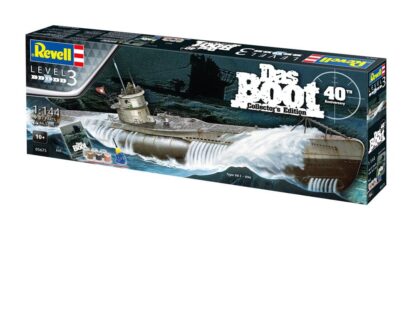 Das Boot Modellbausatz Geschenk-Set 1/144 U-Boot U96 Typ VII C 40th Anniversary 46 cm – Bild 5