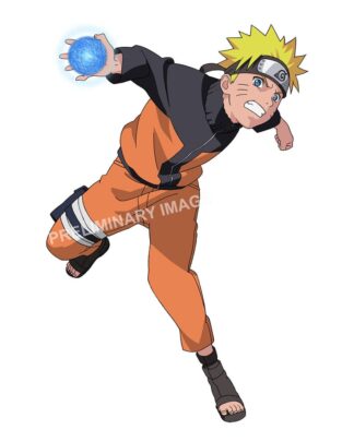 Naruto Shippuden Easy-Click Modellbausatz 1/16 Naruto Uzumaki 11 cm