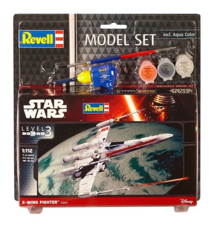Star Wars Modellbausatz 1/112 Model Set X-Wing Fighter 11 cm – Bild 2