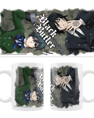 Black Butler Keramiktasse Ciel, Sebastian
