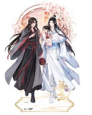 Grandmaster of Demonic Cultivation Acryl Stand Wei Wuxian & Lan Wangji Wu Wang Ver. 21 cm