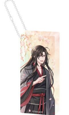 Grandmaster of Demonic Cultivation Acryl Domino Schlüsselanhänger Wei Wuxian Wu Wang Ver. 6 cm