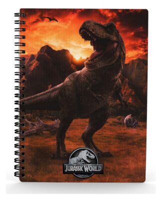 Jurassic World Notizbuch mit 3D-Effekt Into The Wild