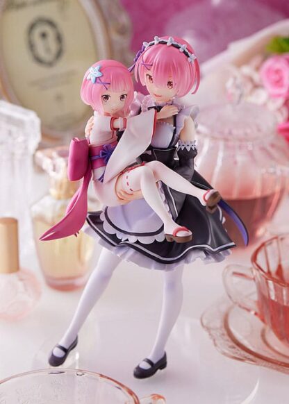 Re:Zero Starting Life in Another World PVC Statue 1/7 Ram & Childhood Ram 23 cm – Bild 3