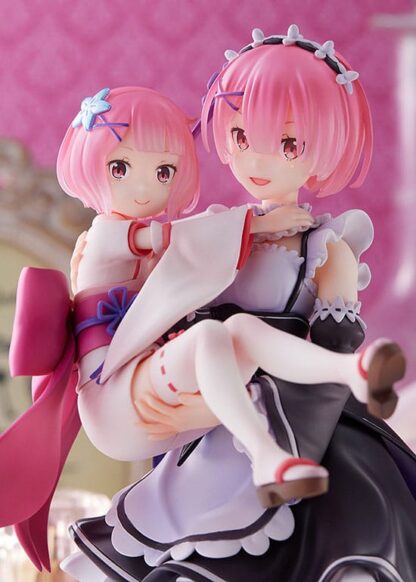 Re:Zero Starting Life in Another World PVC Statue 1/7 Ram & Childhood Ram 23 cm – Bild 4