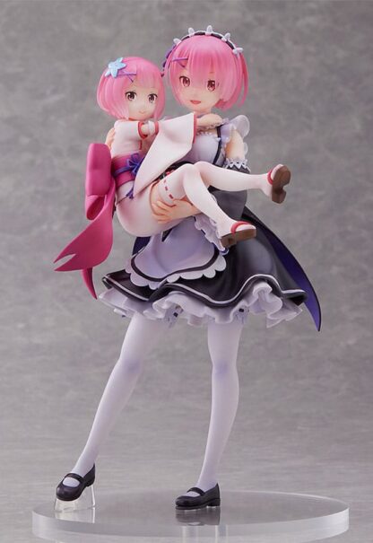 Re:Zero Starting Life in Another World PVC Statue 1/7 Ram & Childhood Ram 23 cm – Bild 6