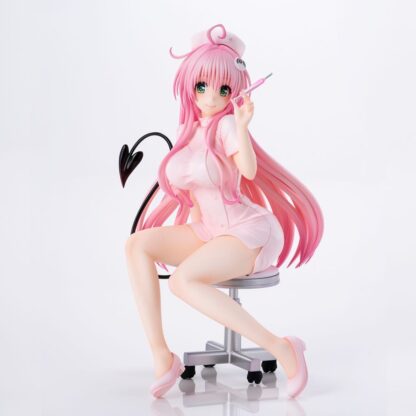 To Love-Ru Darkness Statue PVC Lara Satalin Deviluke Nurse Cos 26 cm – Bild 6