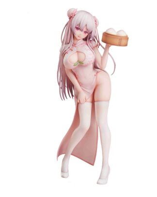 Original Character PVC Statue Miko Illustration Momoman-chan 29 cm