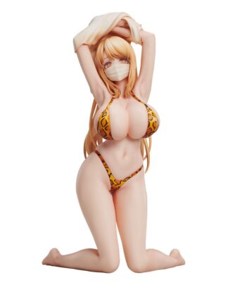 POPQN Illustration PVC Statue Leopard print Swimsuit 21 cm