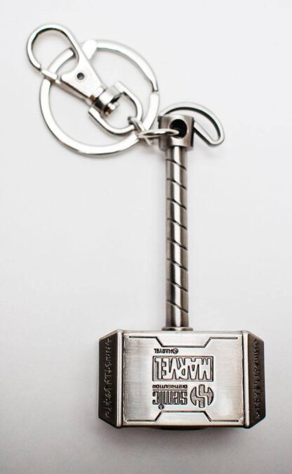 Marvel Comics Metall-Schlüsselanhänger Thor Hammer – Bild 2