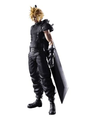 Final Fantasy VII Remake Play Arts Kai Actionfigur Cloud Strife Ver. 2 27 cm