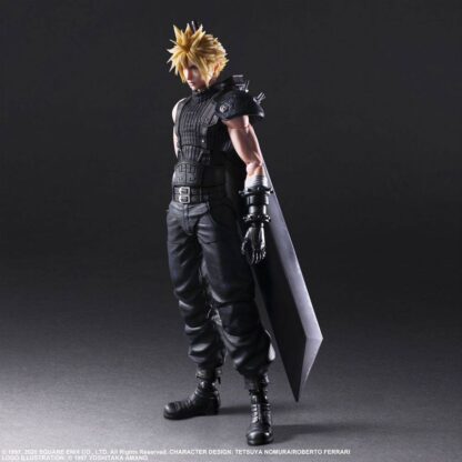 Final Fantasy VII Remake Play Arts Kai Actionfigur Cloud Strife Ver. 2 27 cm – Bild 3