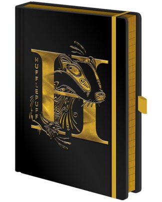 Harry Potter Premium Notizbuch A5 Hufflepuff Foil