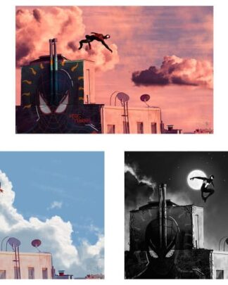 Marvel Kunstdrucke 3er-Set Spider-Man 30 x 46 cm - ungerahmt