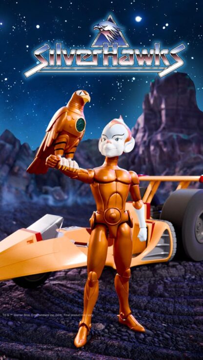 SilverHawks Ultimates Fahrzeug Wave 5 Space Racer 18 cm – Bild 3