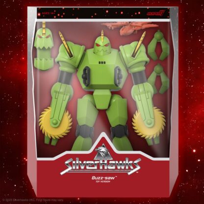 SilverHawks Ultimates Actionfigur Buzz-Saw (Toy Version) 18 cm – Bild 3