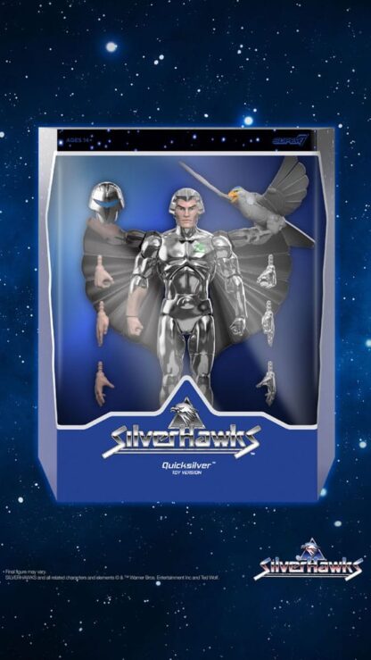 SilverHawks Ultimates Actionfigur Quicksilver (Toy Version) 18 cm – Bild 3